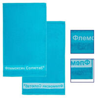 Полотенце с логотипом компании