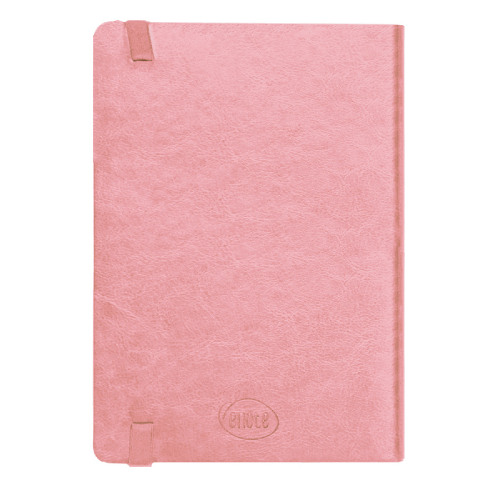 Ежедневник недатированный Boomer, А5,  светло-розовый, кремовый блок, без обреза (светло-розовый)