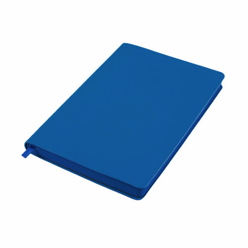 Ежедневник недатированный Pulpy, А5,  синий, кремовый блок, синий срез (синий)
