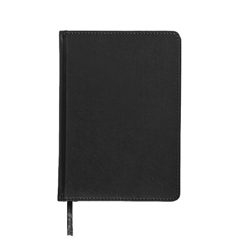 Ежедневник недатированный Campbell, формат А5,  в линейку (черный)
