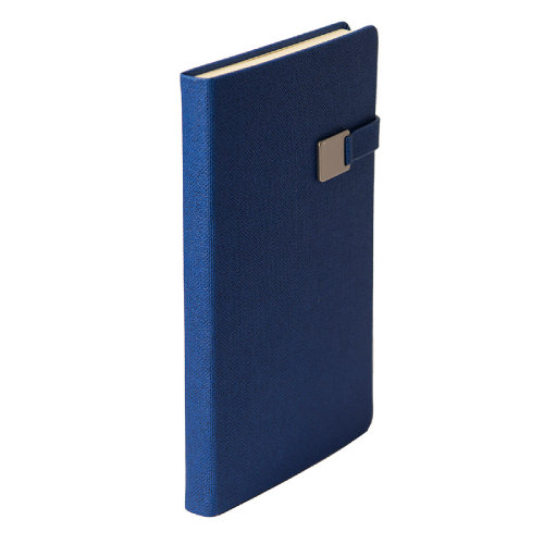 Ежедневник недатированный Linnie, формат А5,в линейку (синий)