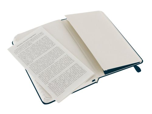 Записная книжка Moleskine Classic (в линейку) в твердой обложке, Pocket (9x14см), голубой сапфир