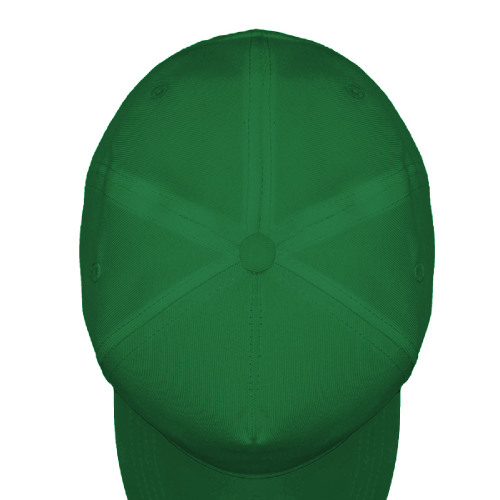 Бейсболка "Fortuna", 5 клиньев,  застежка на липучке, зеленый, 100% полиэстер, плотность 140 г/м2 (зеленый)