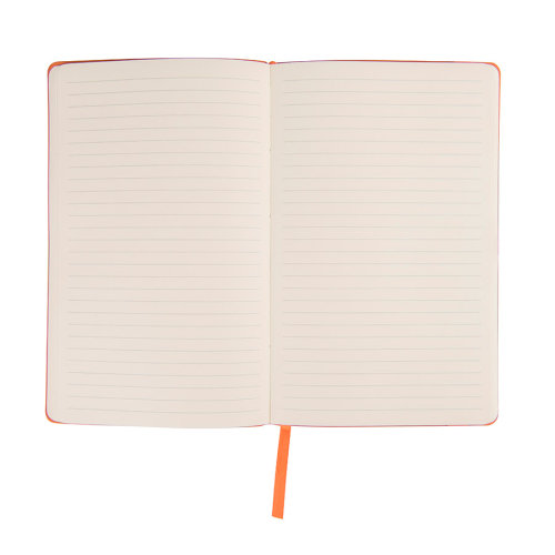 Бизнес-блокнот AUDREY, формат А5, в линейку (оранжевый)