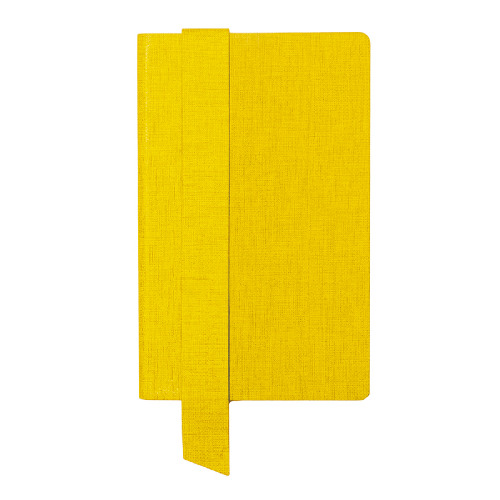 Бизнес-блокнот А5  "Provence", желтый , мягкая обложка, в клетку (желтый)