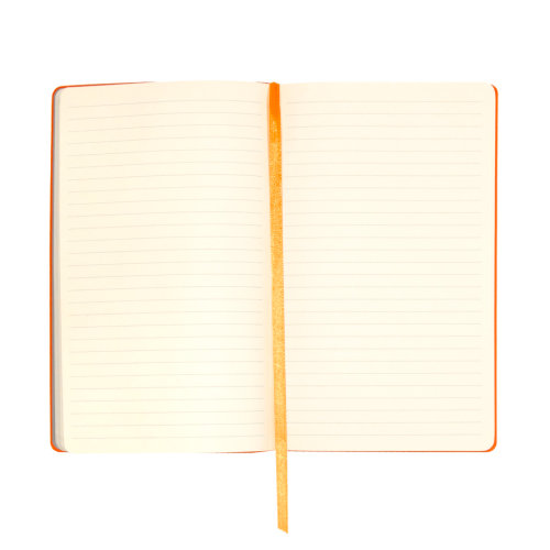 Бизнес-блокнот FUNKY, формат A5, в линейку (оранжевый, серый)