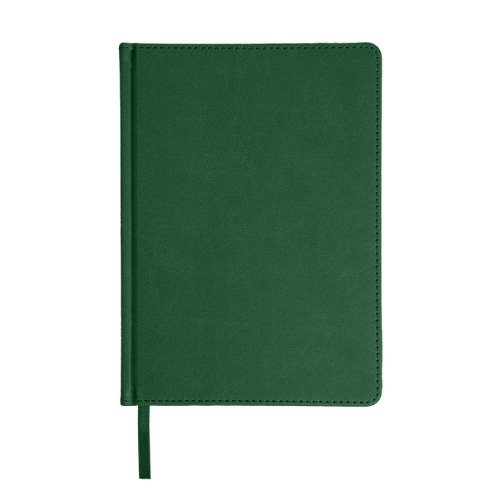 Ежедневник недатированный Bliss,  формат А5, в линейку (темно-зелёный)
