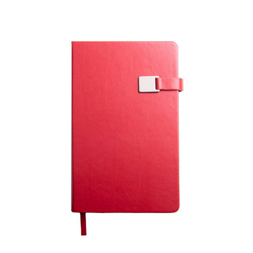 Ежедневник недатированный Spirit , формат А5, в линейку (красный)