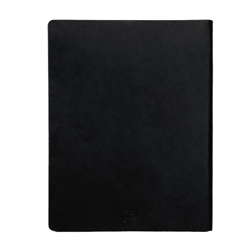 Бизнес-блокнот BIGGY, формат B5,  в клетку (черный)