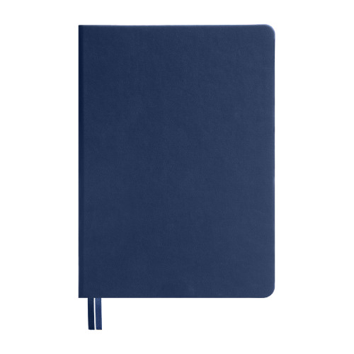 Ежедневник недатированный Softie, формат А5, в клетку (темно-синий)