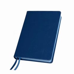 Ежедневник недатированный Softie, формат А5, в клетку (темно-синий)