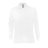 Рубашка поло STAR 170  с длинным рукавом (белый)