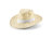 EDWARD POLI Шляпа из натуральной соломы, белый