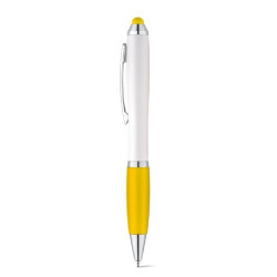 SANS. Шариковая ручка с зажимом из металла (жёлтый)