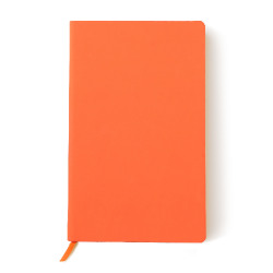 Блокнот Lux Touch (оранжевый)