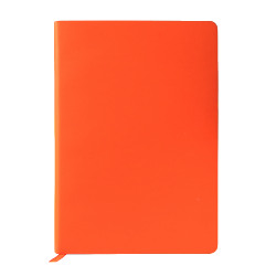 Блокнот NIKA soft touch (оранжевый)
