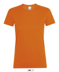 Фуфайка (футболка) REGENT женская,Оранжевый XXL