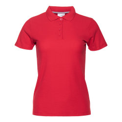 Рубашка поло женская STAN хлопок/полиэстер 185, 104W, красный