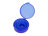 Силиконовая трубочка Fresh в пластиковом кейсе, синий