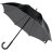 Зонт-трость Downtown, черный с серым