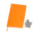 Бизнес-блокнот FUNKY, формат A5, в линейку (оранжевый, серый)