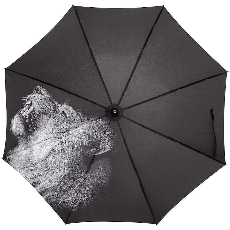 Зонт с изображением льва