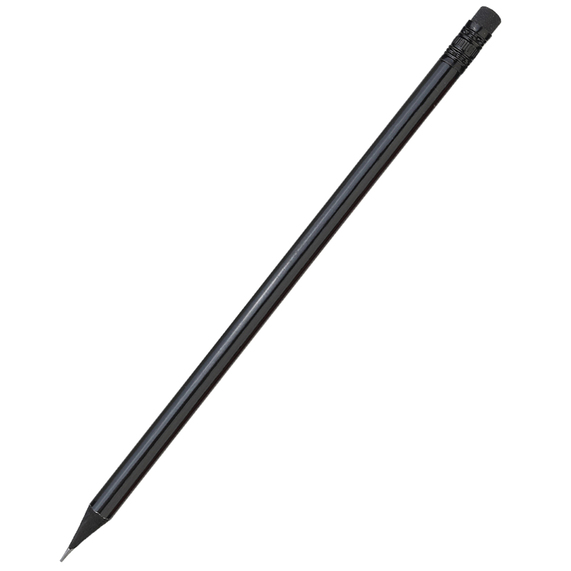 [Карандаш с цветным корпусом Negro, черный]