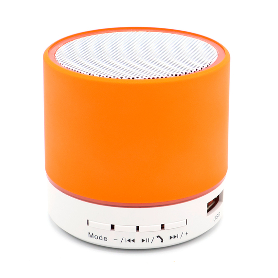 [Беспроводная Bluetooth колонка Attilan (BLTS01), оранжевая]