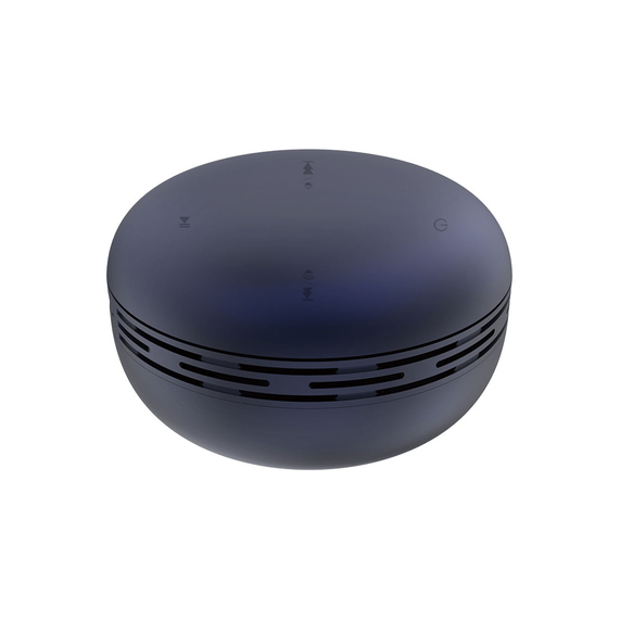 [Беспроводная Bluetooth колонка Burger Inpods TWS софт-тач, темно-синяя]