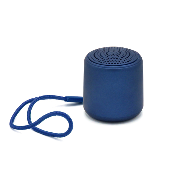 [Беспроводная Bluetooth колонка Music TWS софт-тач, темно-синяя]