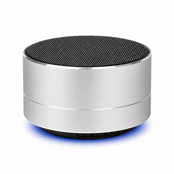 [Беспроводная Bluetooth колонка MuzOn, серебристая]
