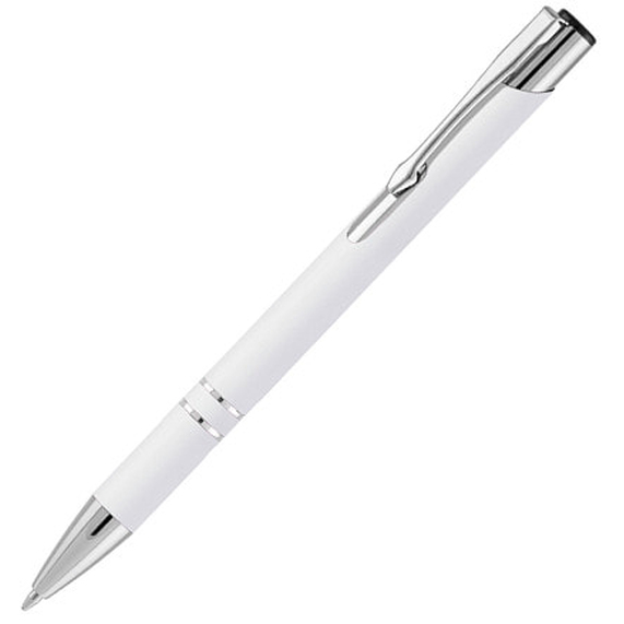 [Ручка шариковая Legend Soft Touch, белая]