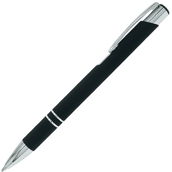[Ручка шариковая Legend Soft Touch, черная]
