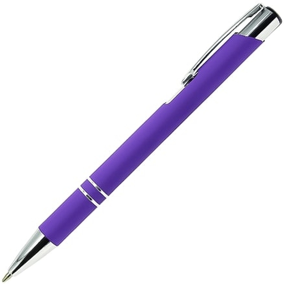 [Ручка шариковая Legend Soft Touch, фиолетовая]