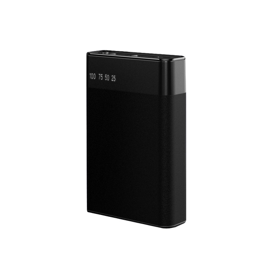 [Внешний аккумулятор в металлическом корпусе Apria, 10000 mAh, черный]