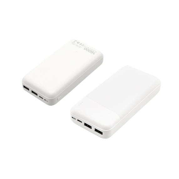 [Внешний аккумулятор Vekta, 16000mAh, белый]