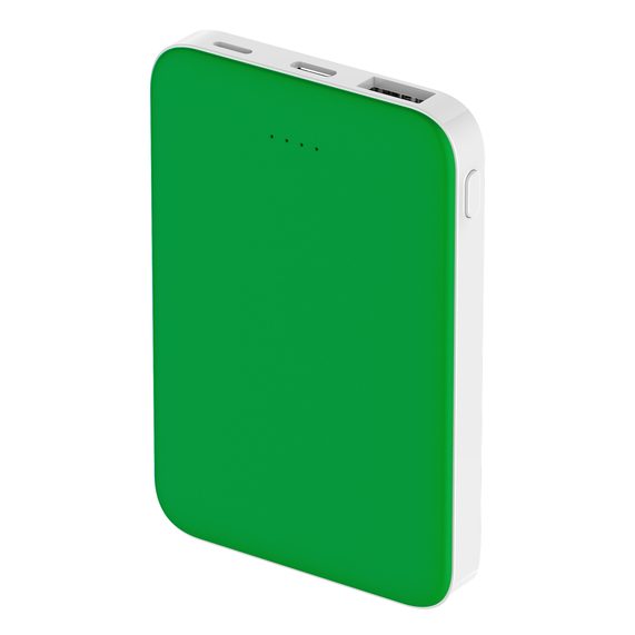 [Внешний аккумулятор Fluffy, 5000 Mah, зеленый]