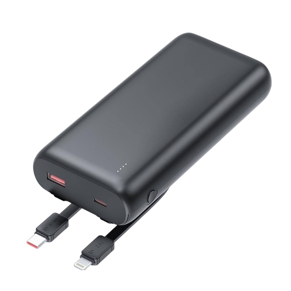 [Внешний аккумулятор Goliath с быстрой зарядкой (до 22,5W), 20000 mAh, черный]