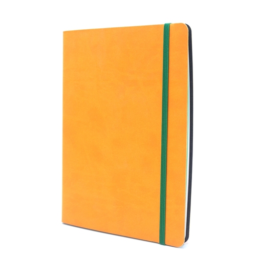[Блокнот (линейка+клетка) BiColor 15,5х21 с резинкой 2659.89]