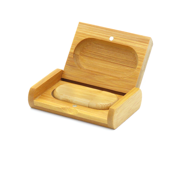 [Флешка Woodcoin в деревянном футляре, 32 Гб, светло-коричневый]