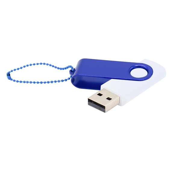 [Флешка Designer To Go 2.0 USB 16Gb, белый/синий]