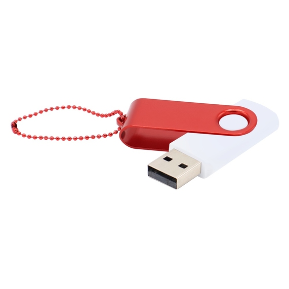 [Флешка Designer To Go 2.0 USB 16Gb, белый/красный]