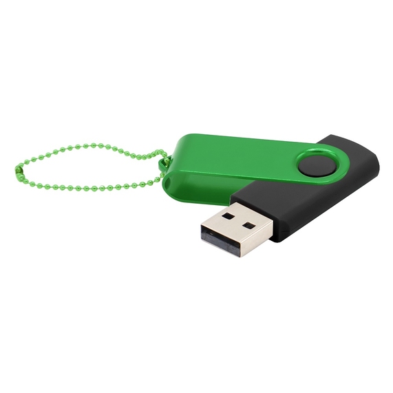 [Флешка Designer To Go 2.0 USB 16Gb, черный/зеленый]