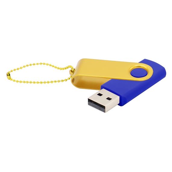 [Флешка Designer To Go 2.0 USB 16Gb, синий/желтый]