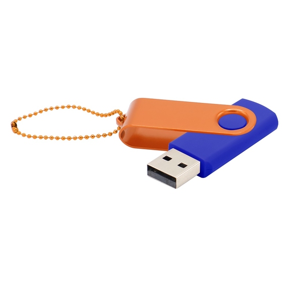 [Флешка Designer To Go 2.0 USB 16Gb, синий/оранжевый]