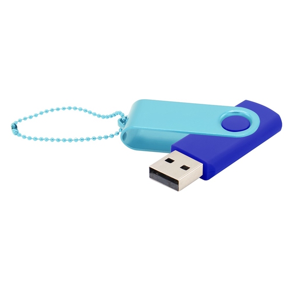 [Флешка Designer To Go 2.0 USB 16Gb, синий/бирюзовый]