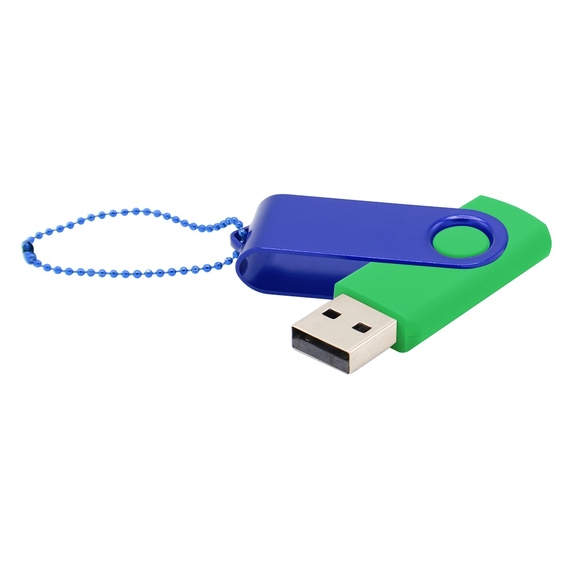 [Флешка Designer To Go 2.0 USB 16Gb, зеленый/синий]