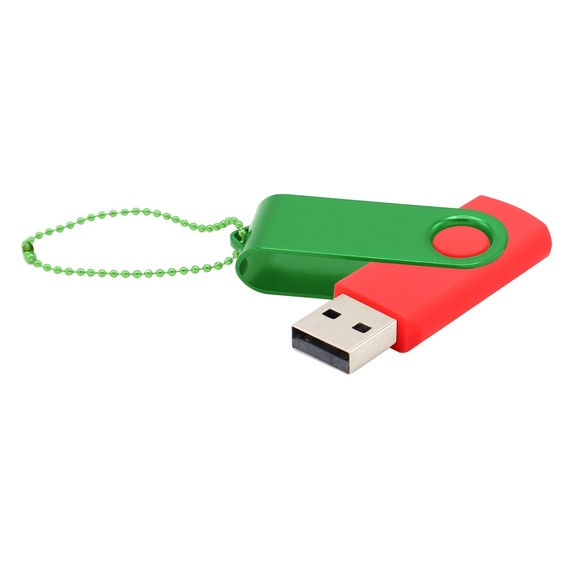 [Флешка Designer To Go 2.0 USB 16Gb, красный/зеленый]