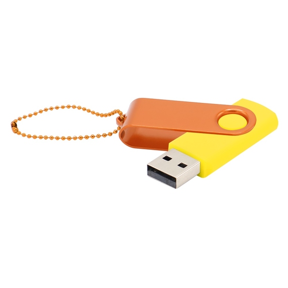 [Флешка Designer To Go 2.0 USB 16Gb, желтый/оранжевый]