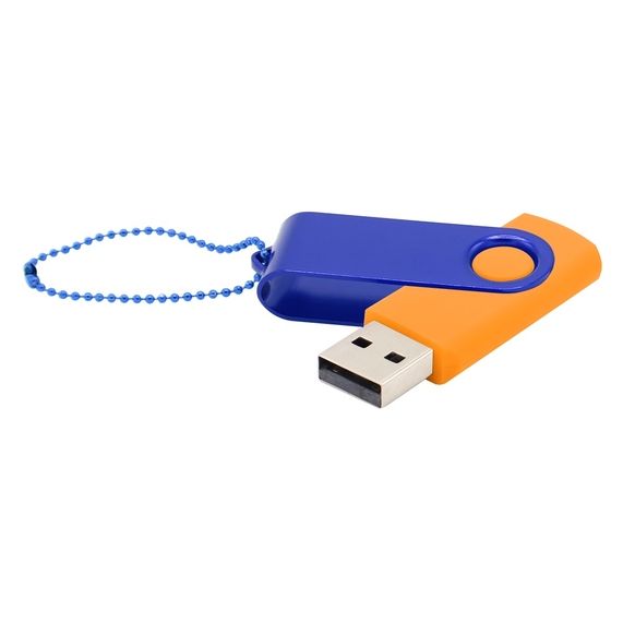 [Флешка Designer To Go 2.0 USB 16Gb, оранжевый/синий]